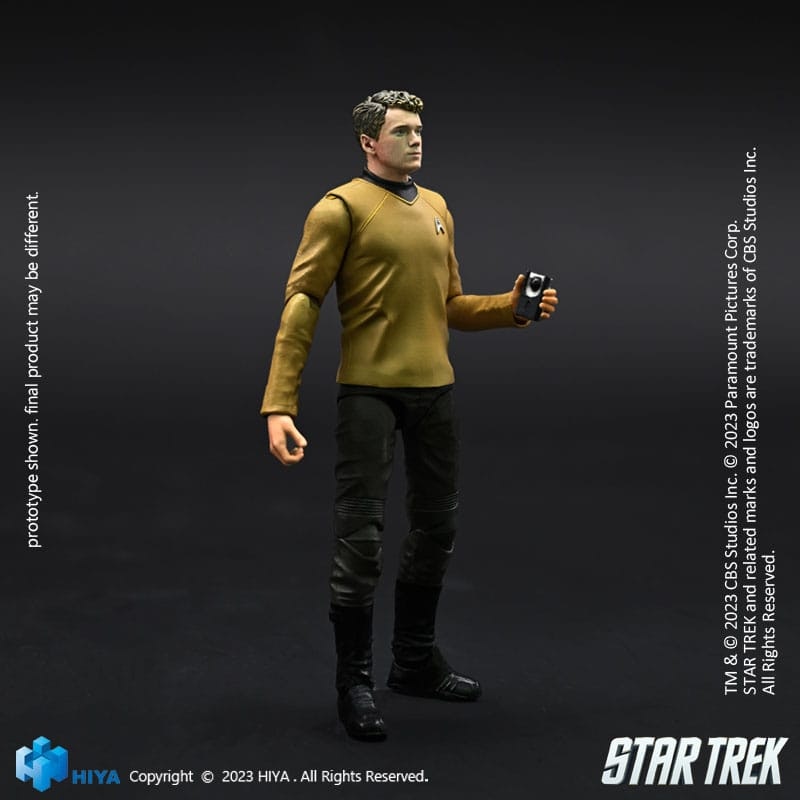 Star Trek Exquisite Mini Action Figure 1/18 Star Trek 2009 Chekov
