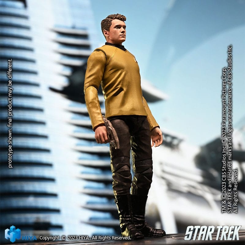 Star Trek Exquisite Mini Action Figure 1/18 Star Trek 2009 Chekov