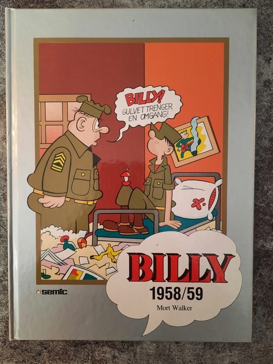 Billy Klassiske originalstriper 1958/59