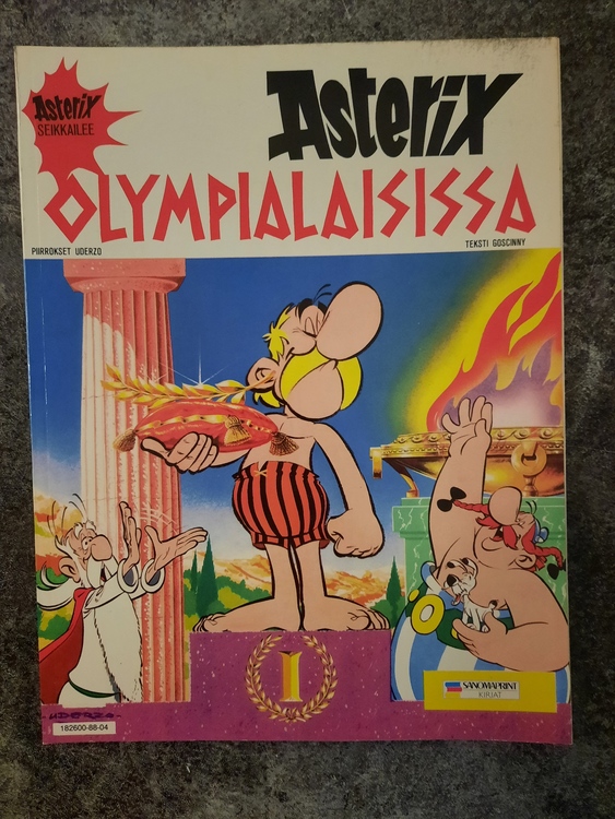 Asterix nr 04 - Olympialaisissia (Finsk utgave)