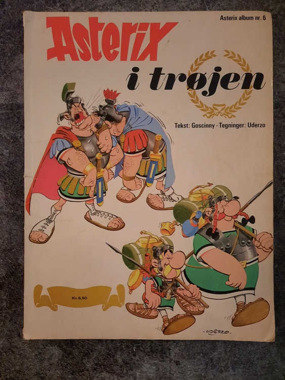 Asterix 06 Asterix i trøjen ( Dansk utgave )