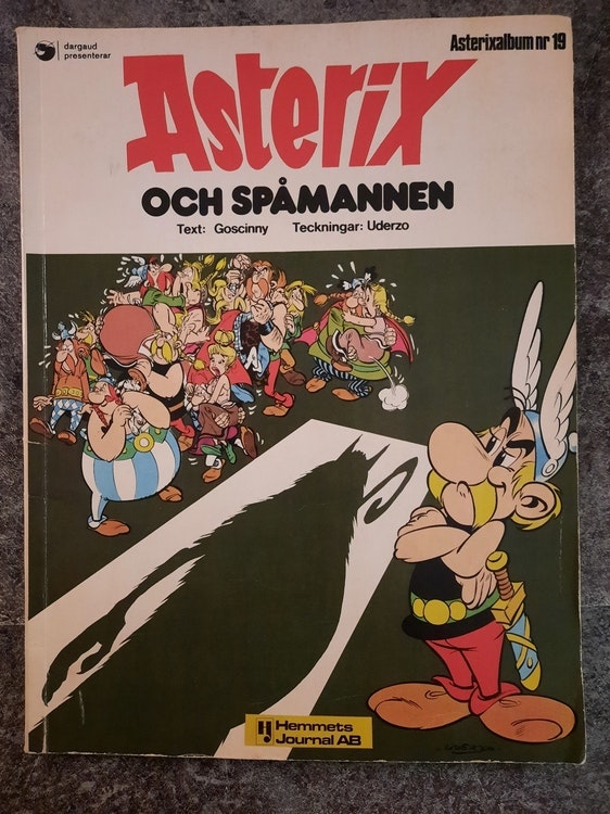 Asterix 19 Asterix och spåmannen (Svensk utgave)