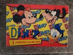 Disney 3 fotoalbum med kassett