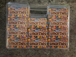 Smarties spill koffert