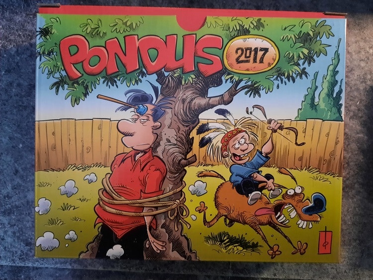 Pondus Bordkalender 2017