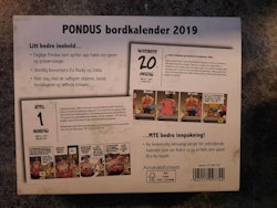 Pondus Bordkalender 2019