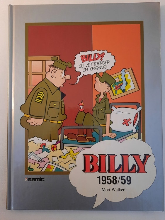 Billy Klassiske originalstriper 1958/59