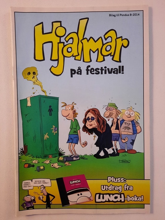 Hjalmar på festival