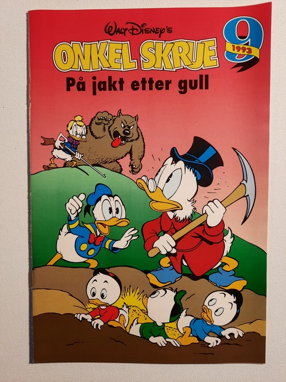 Onkel Skrue på jakt etter gull 9/1993