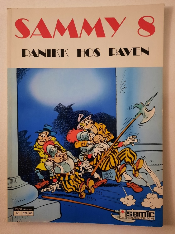 Sammy 08 : Panikk hos paven