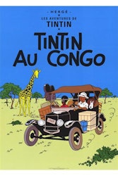 Tintin i Congo, Plakat - 50 x 70 cm