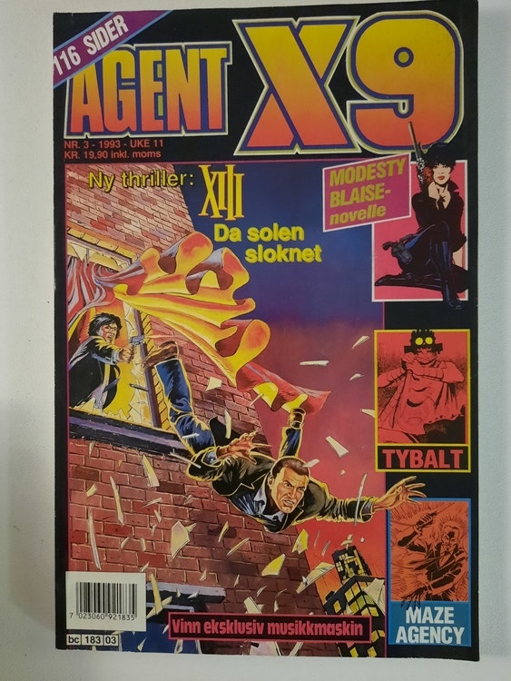 Agent X9 1993-03