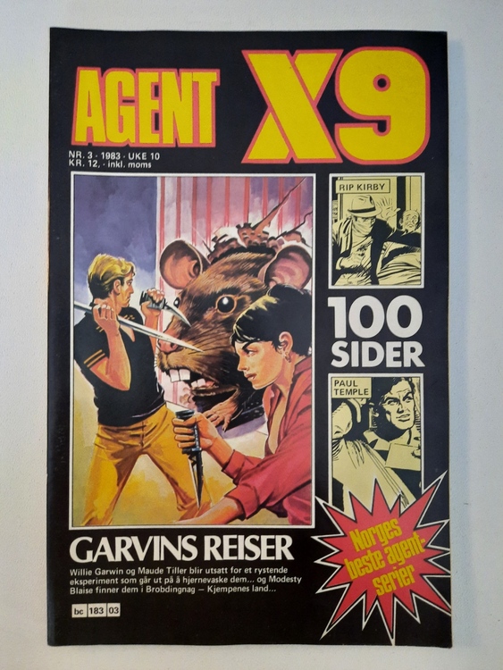 Agent X9 1983-03