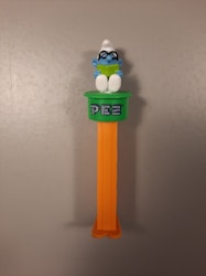 Pez dispenser - Brillesmurf