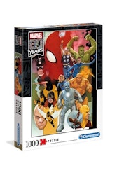 Puslespill Marvel 80th Anniversary (1000 Biter)