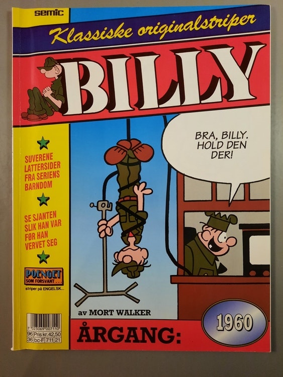 Billy : Klassiske originalstriper 1960