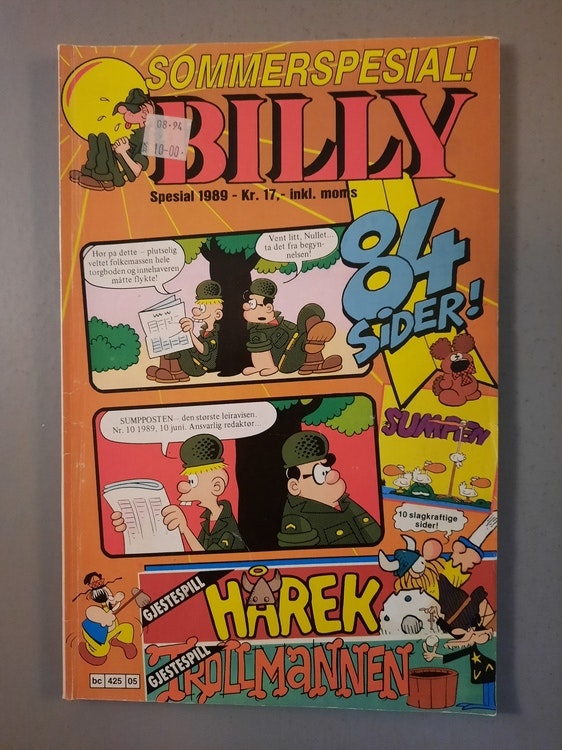 Billy sommer 1989