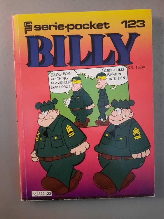 Serie-pocket 123 : Billy