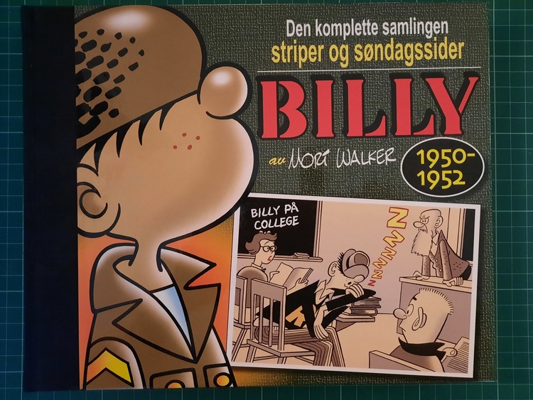 Billy Bok : Striper og søndagssider 1950-1952