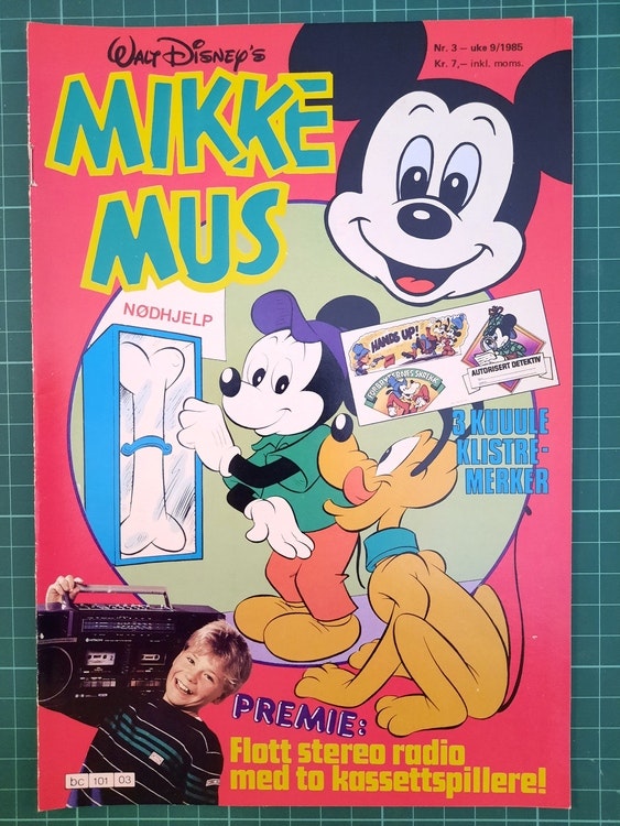 Mikke Mus 1985 - 03 - Dippy.no