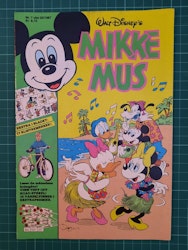 Mikke Mus 1987 - 07 inkl klistremerker