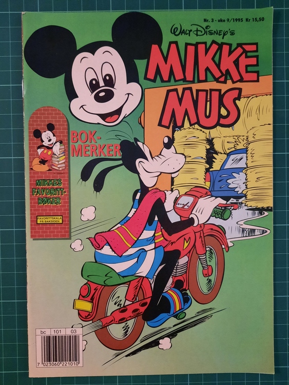 Mikke Mus 1995 - 03 med bokmerke