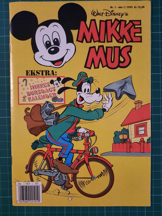 Mikke Mus 1995 - 01 med kalender