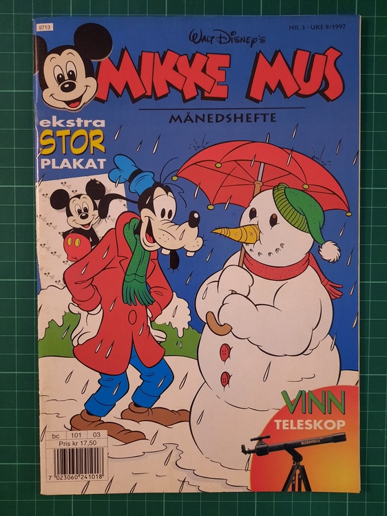 Mikke Mus 1997 - 03 m/poster