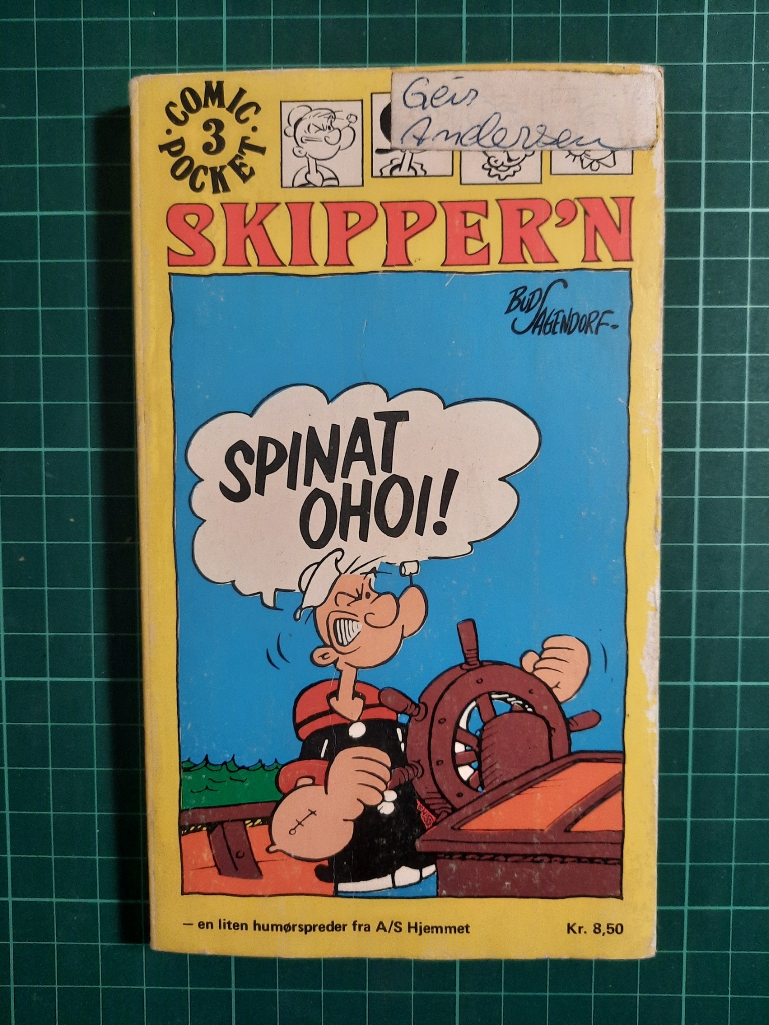 Comic pocket 3 :Skipper'n : Spinat Ohoi!