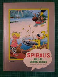 Spiralis gull og grønne skoger