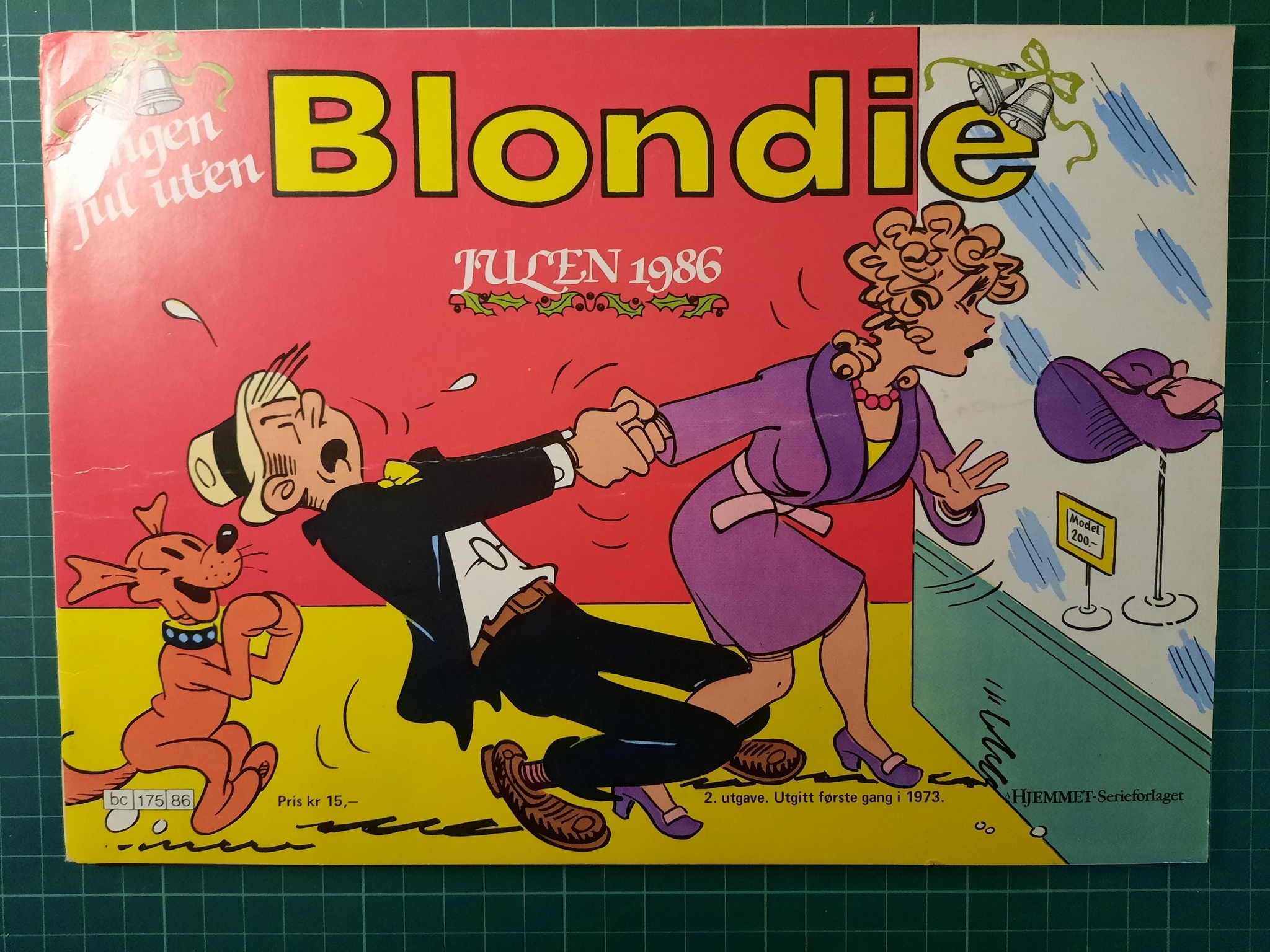 Julehefte Blondie 1986