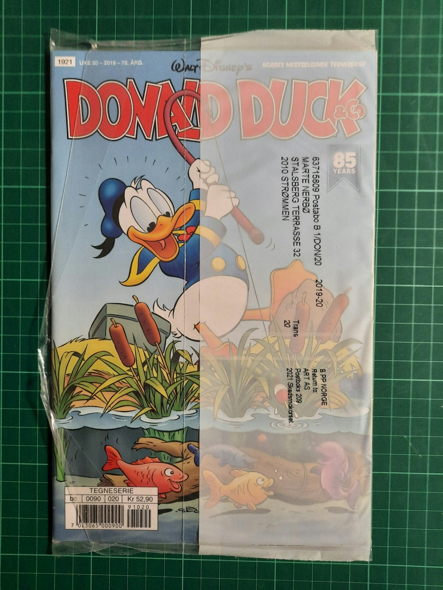 Donald Duck & Co 2019 - 20 Fortsatt forseglet