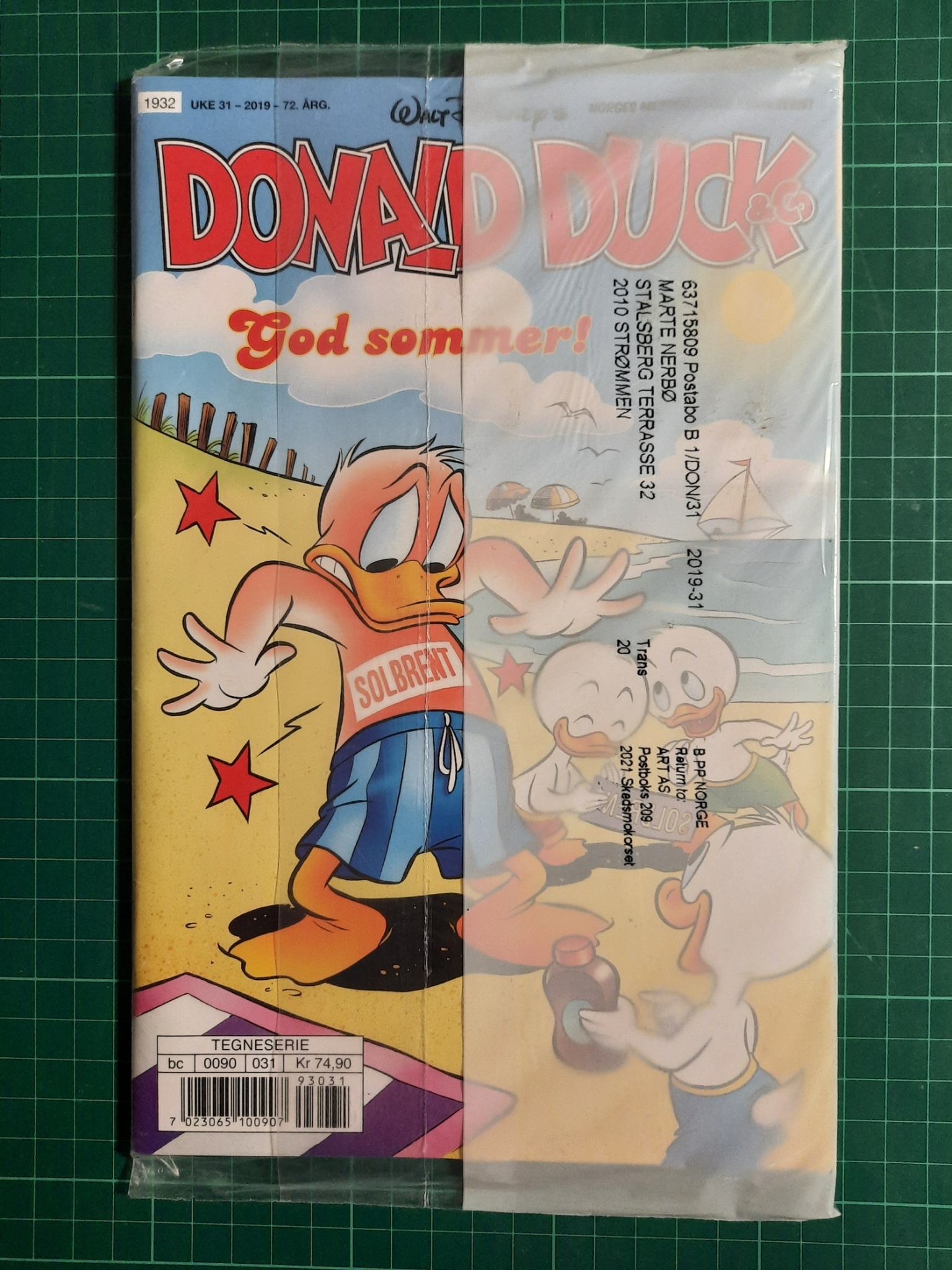 Donald Duck & Co 2019 - 31 Fortsatt forseglet