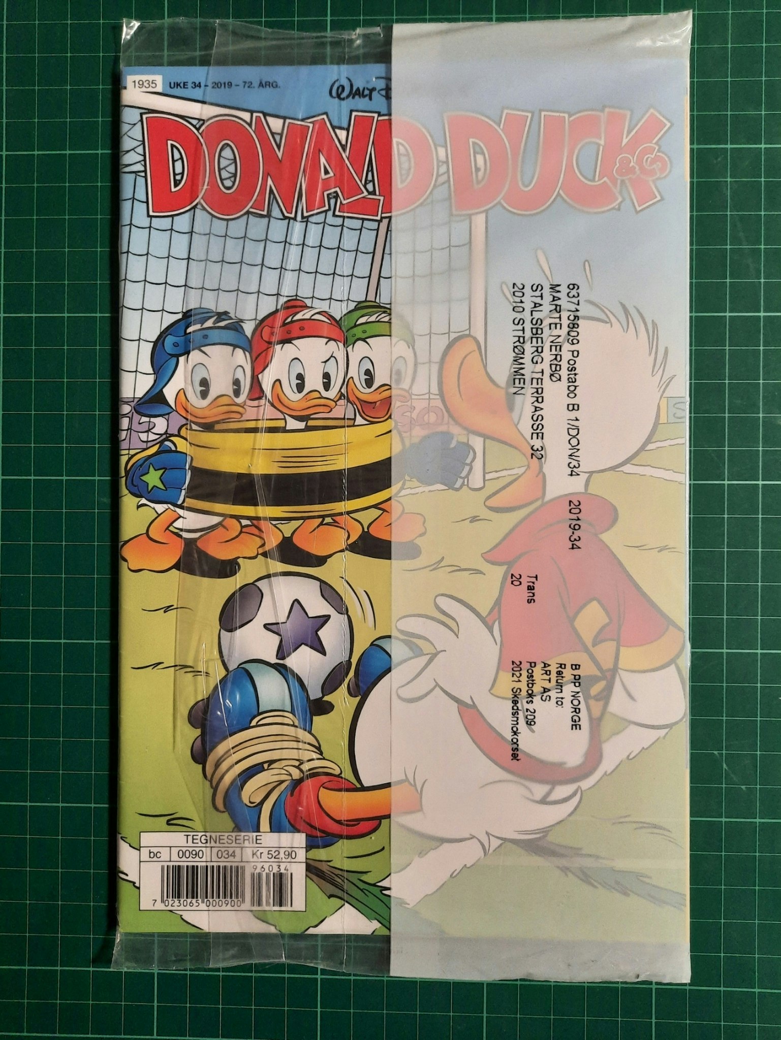 Donald Duck & Co 2019 - 34 Fortsatt forseglet