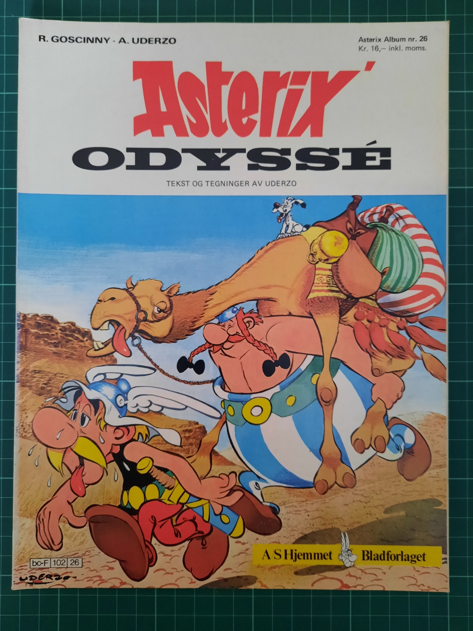 Asterix 26 Asterix' odyssé  (1.opplag)