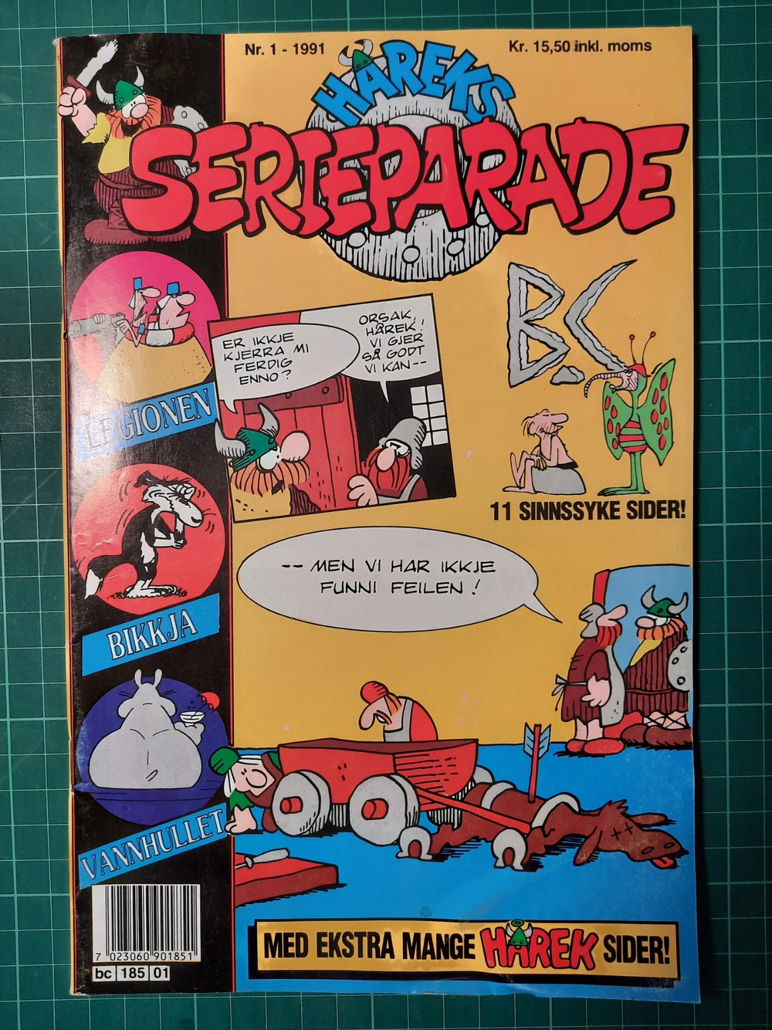 Håreks Serieparade : 1991 - 01
