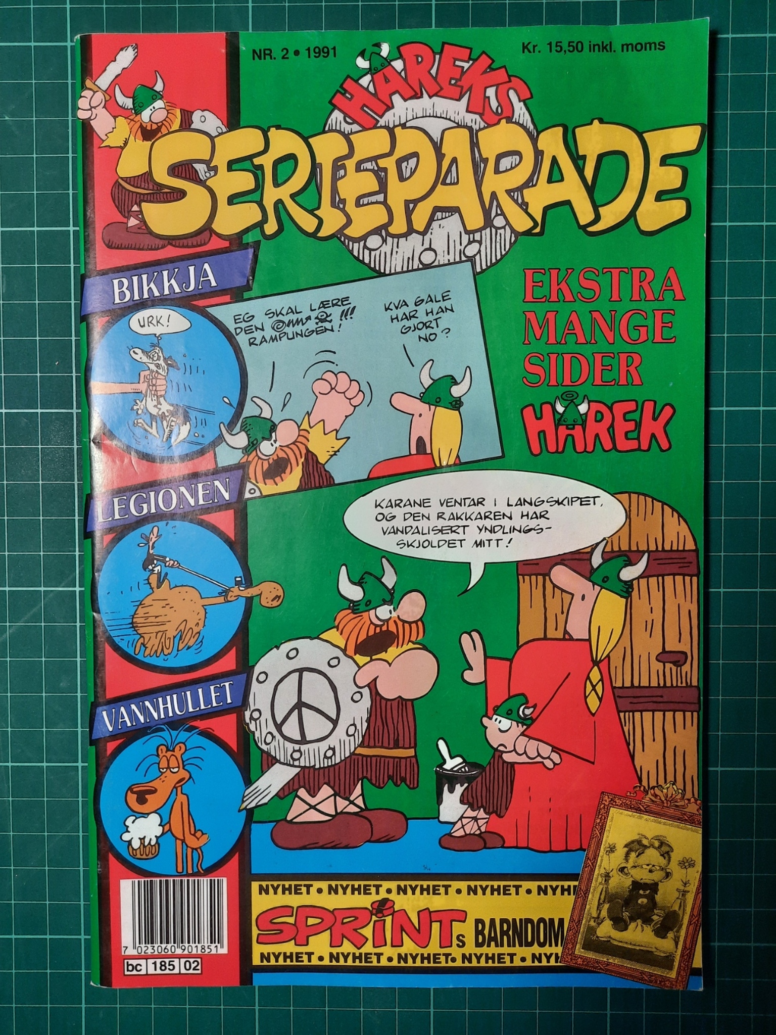 Håreks Serieparade : 1991 - 02