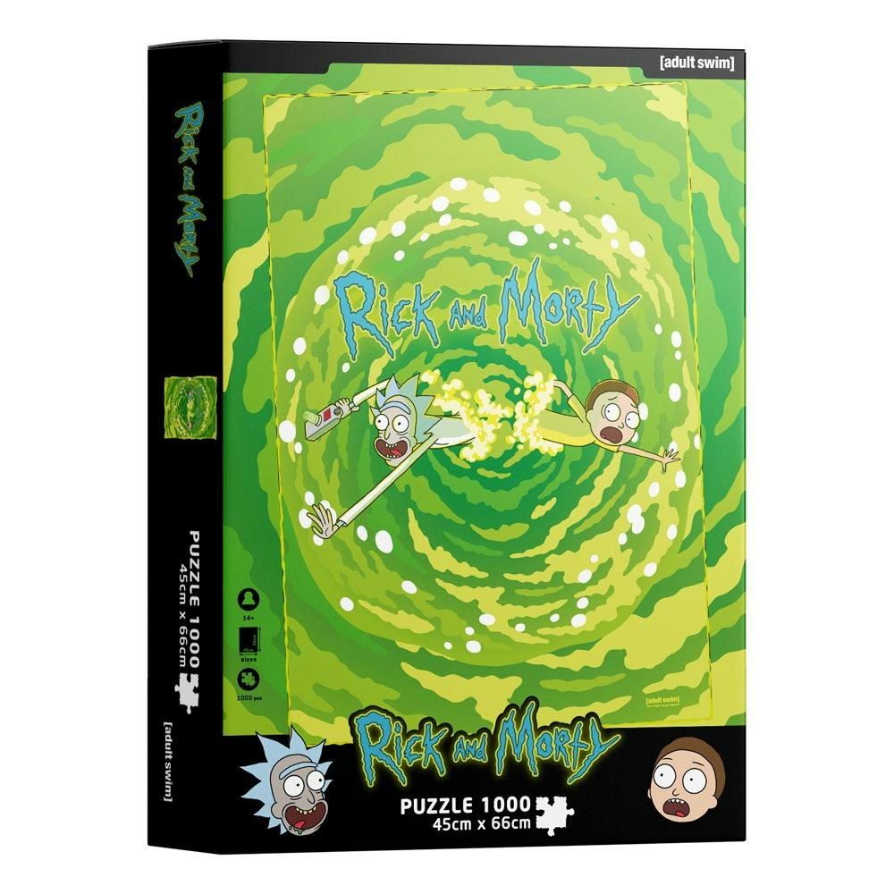Rick & Morty Puslespill : Portal 1000 brikker