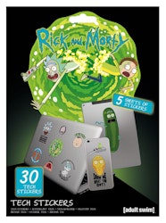 Rick and Morty Tech Sticker Pack