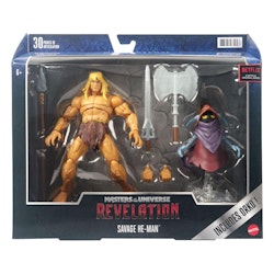 Motu Masterverse: Deluxe Savage He-Man & Orko