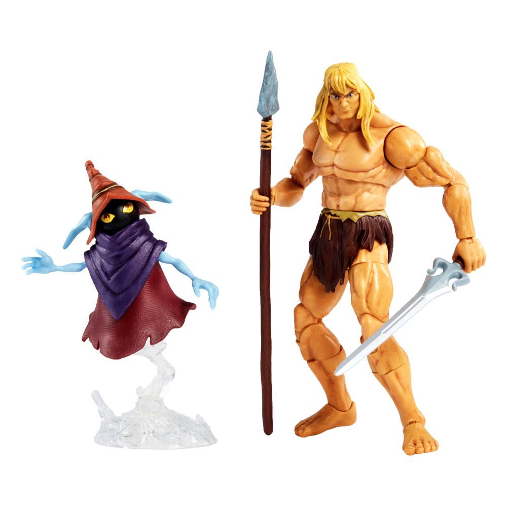 Masters of the Universe Revelation Masterverse: Deluxe Savage He-Man & Orko
