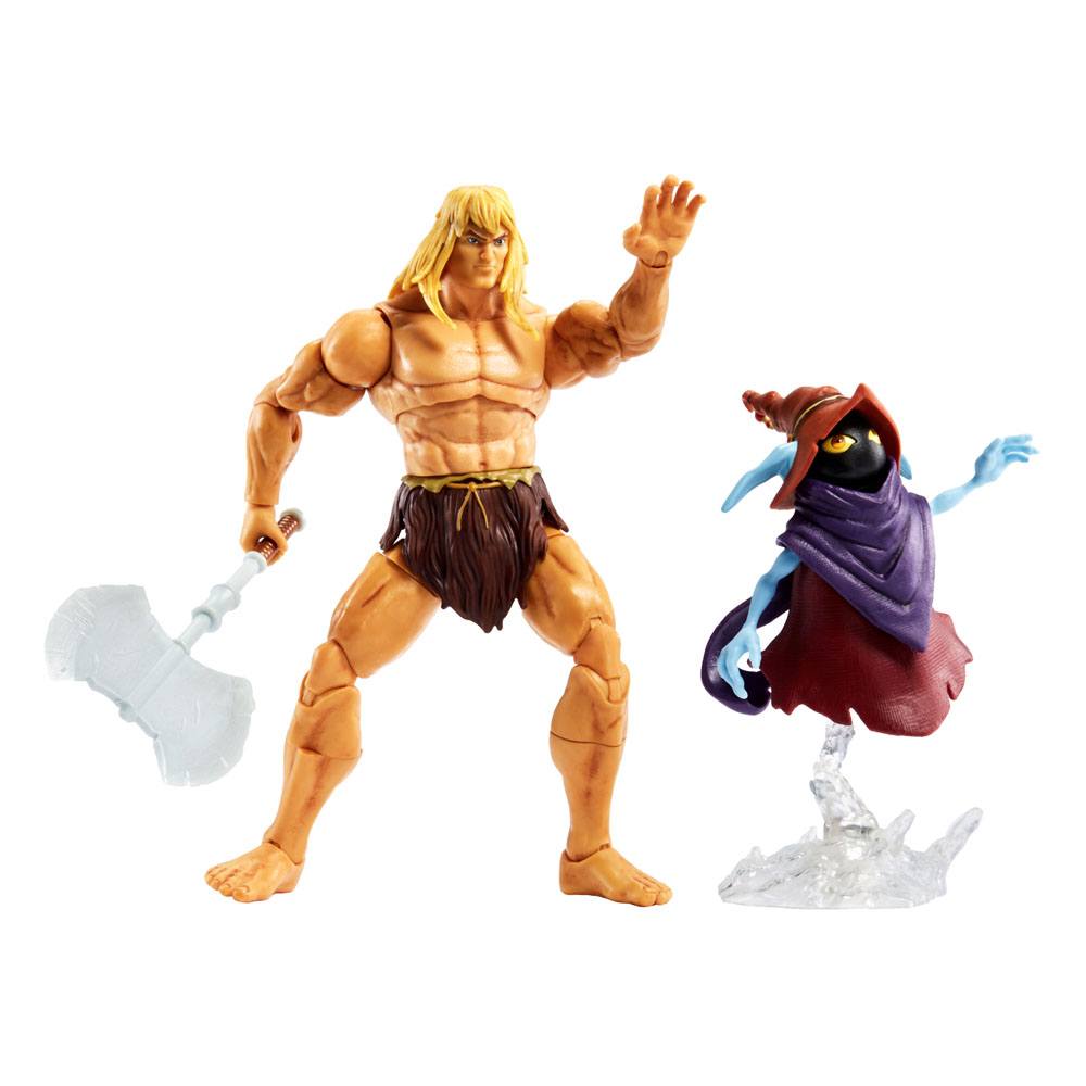 Masters of the Universe Revelation Masterverse: Deluxe Savage He-Man & Orko