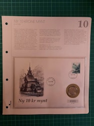 Myntbrev 10 Ny 10 krone mynt