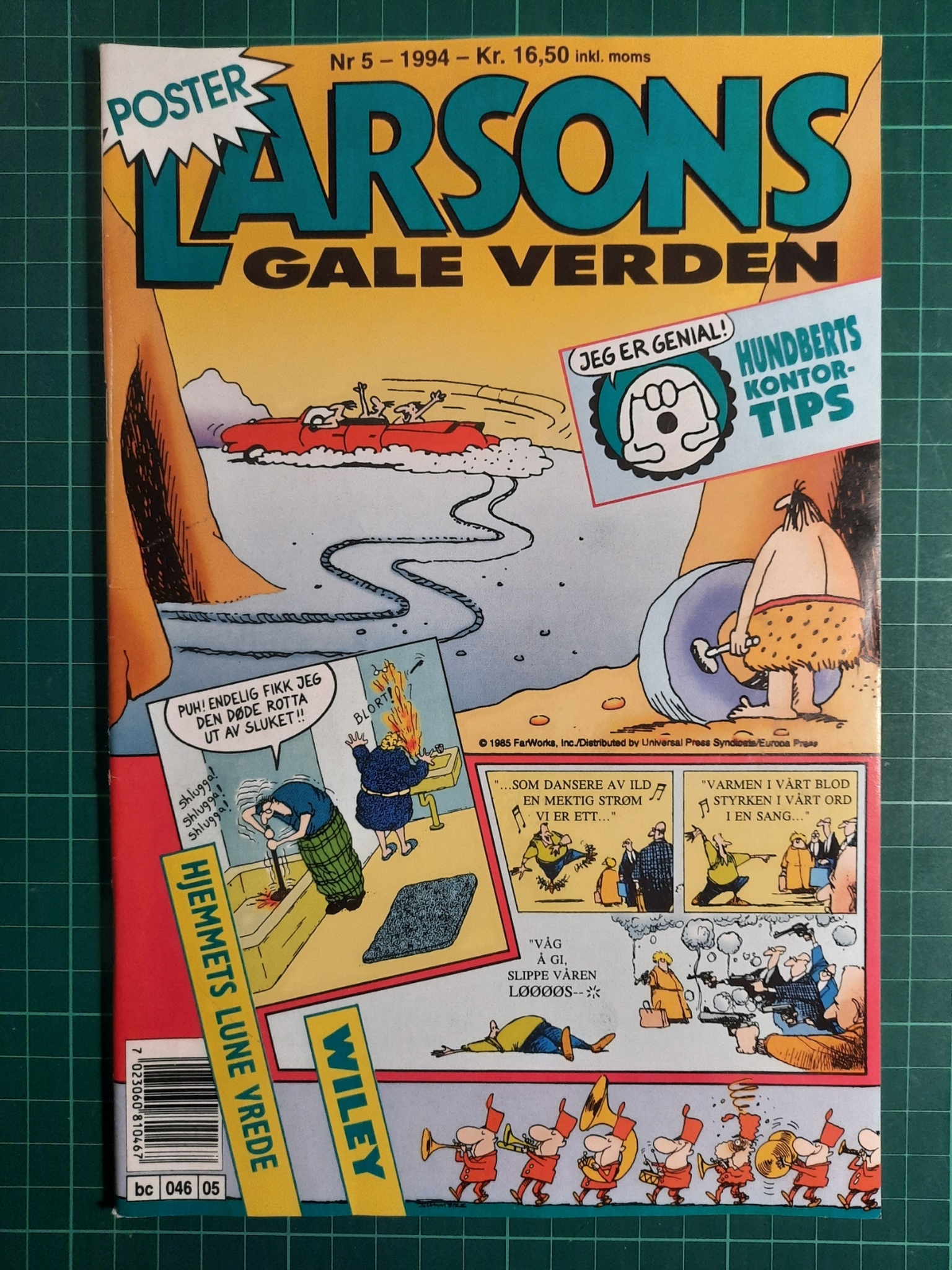 Larsons gale verden 1994 - 05 m/poster