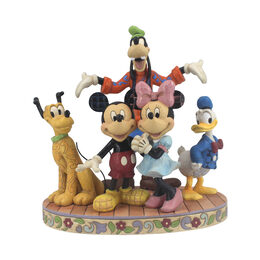 The gang's all here , Mickey and friends