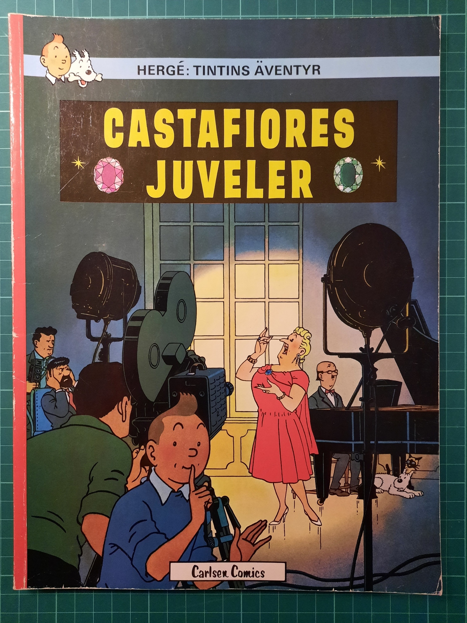 TinTin Castafiores juveler (Svensk utgave)