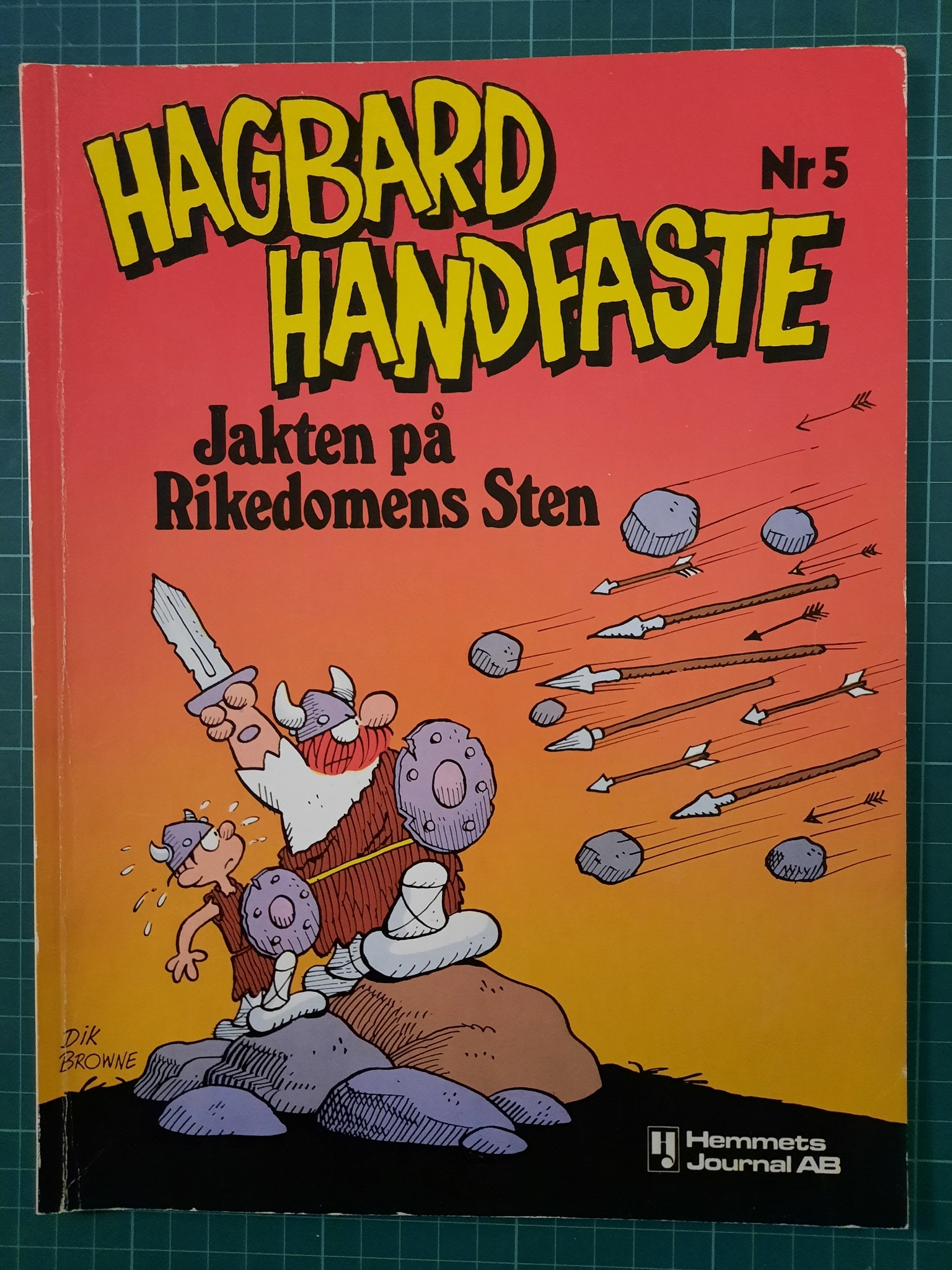 Hagbard Handfaste nr 5 - Jakten på rikedomens sten (Svensk)