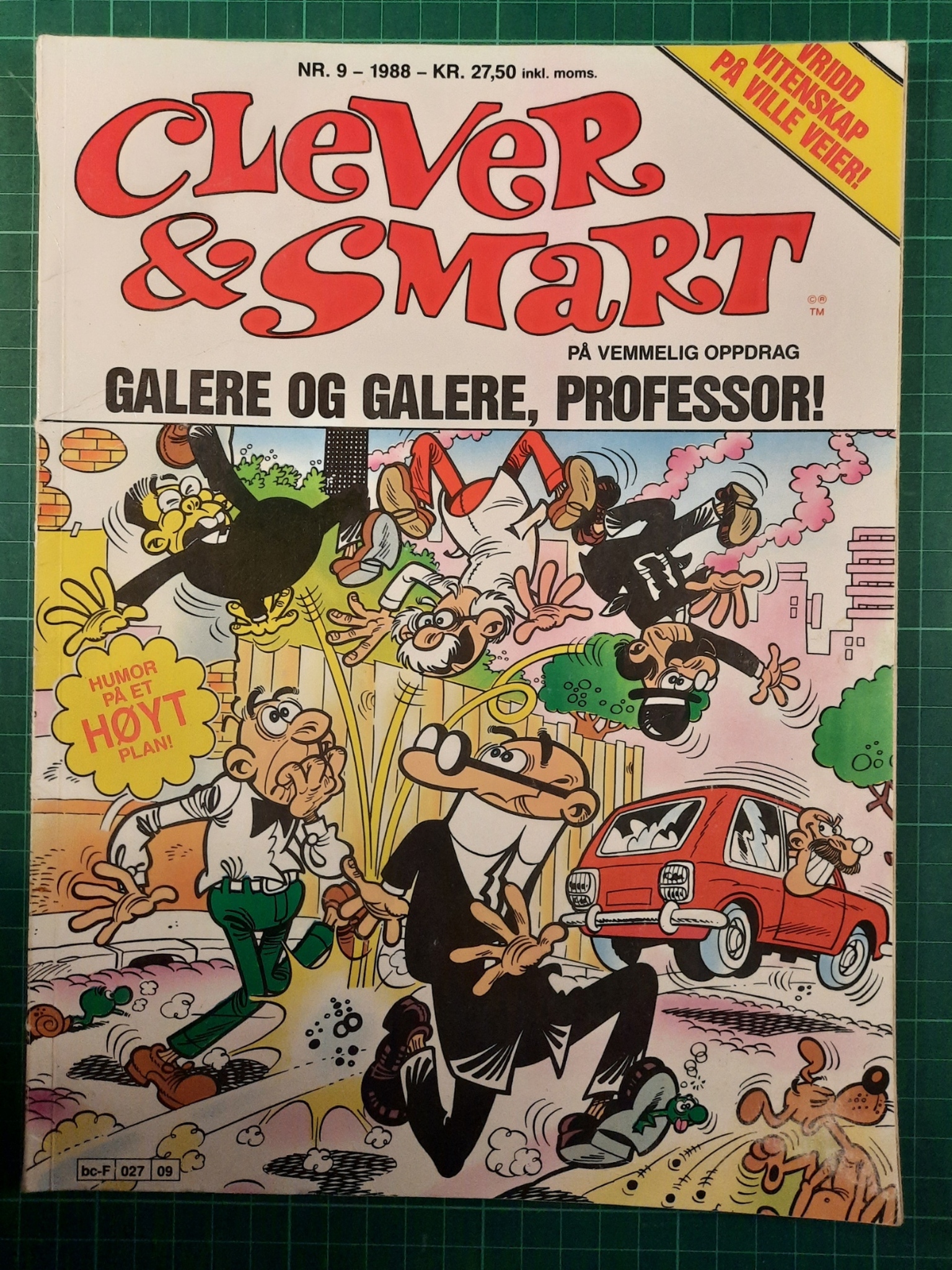 Clever & Smart nr 09 : Galere og galere, professor!