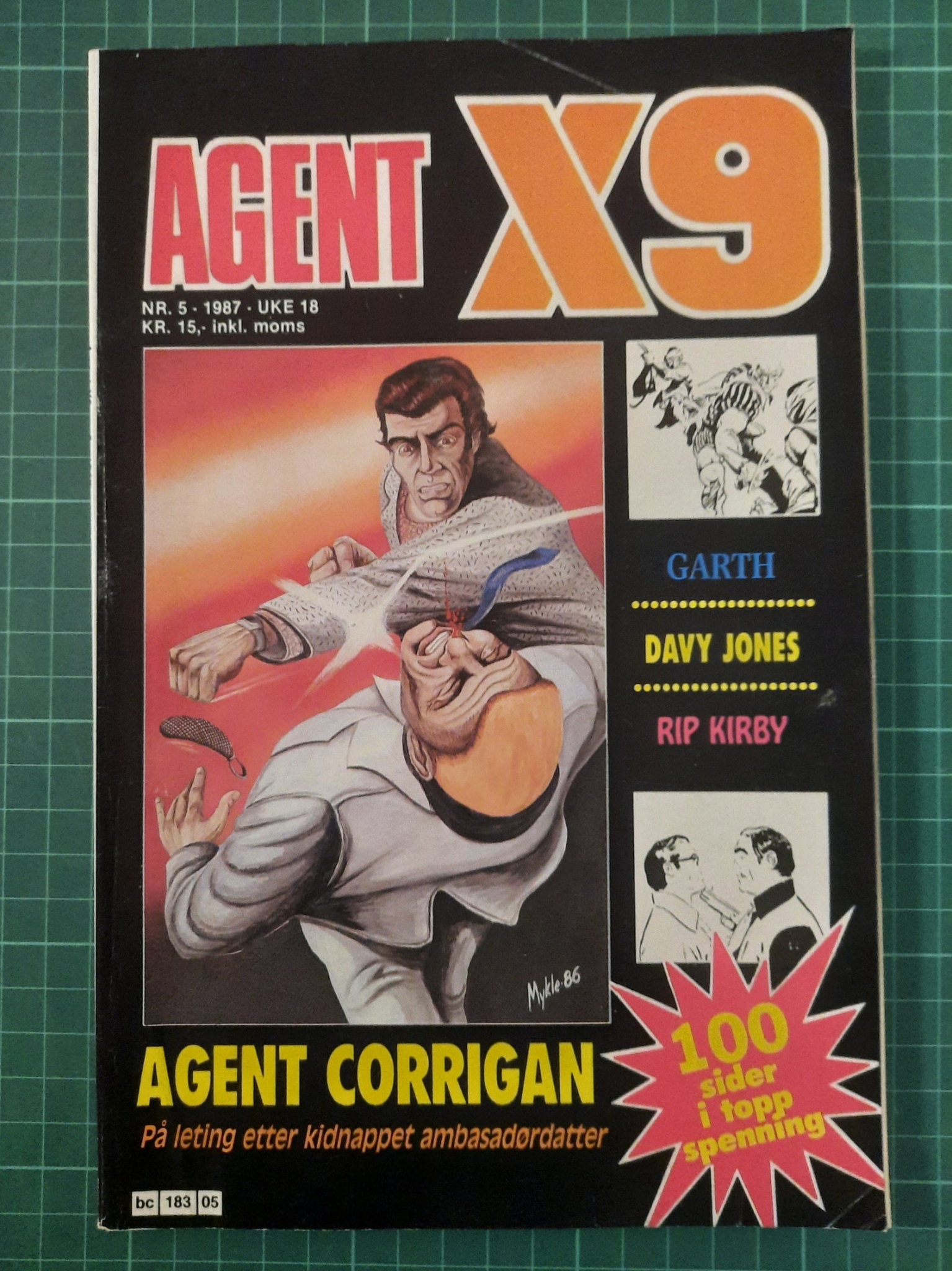 Agent X9 1987-05