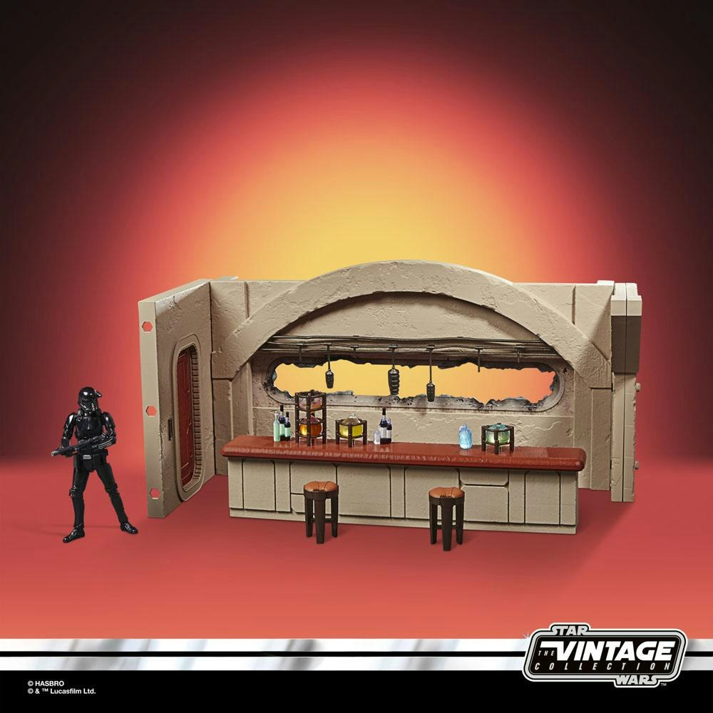 Star Wars Vintage Collection Nevarro Cantina with Imperial Death Trooper (The Mandalorian)